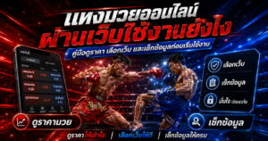 แทงมวยออนไลน์ผ่านเว็บ