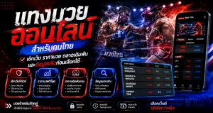 แทงมวยออนไลน์พร้อมข้อมูล