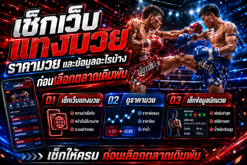 เช็คราคามวย