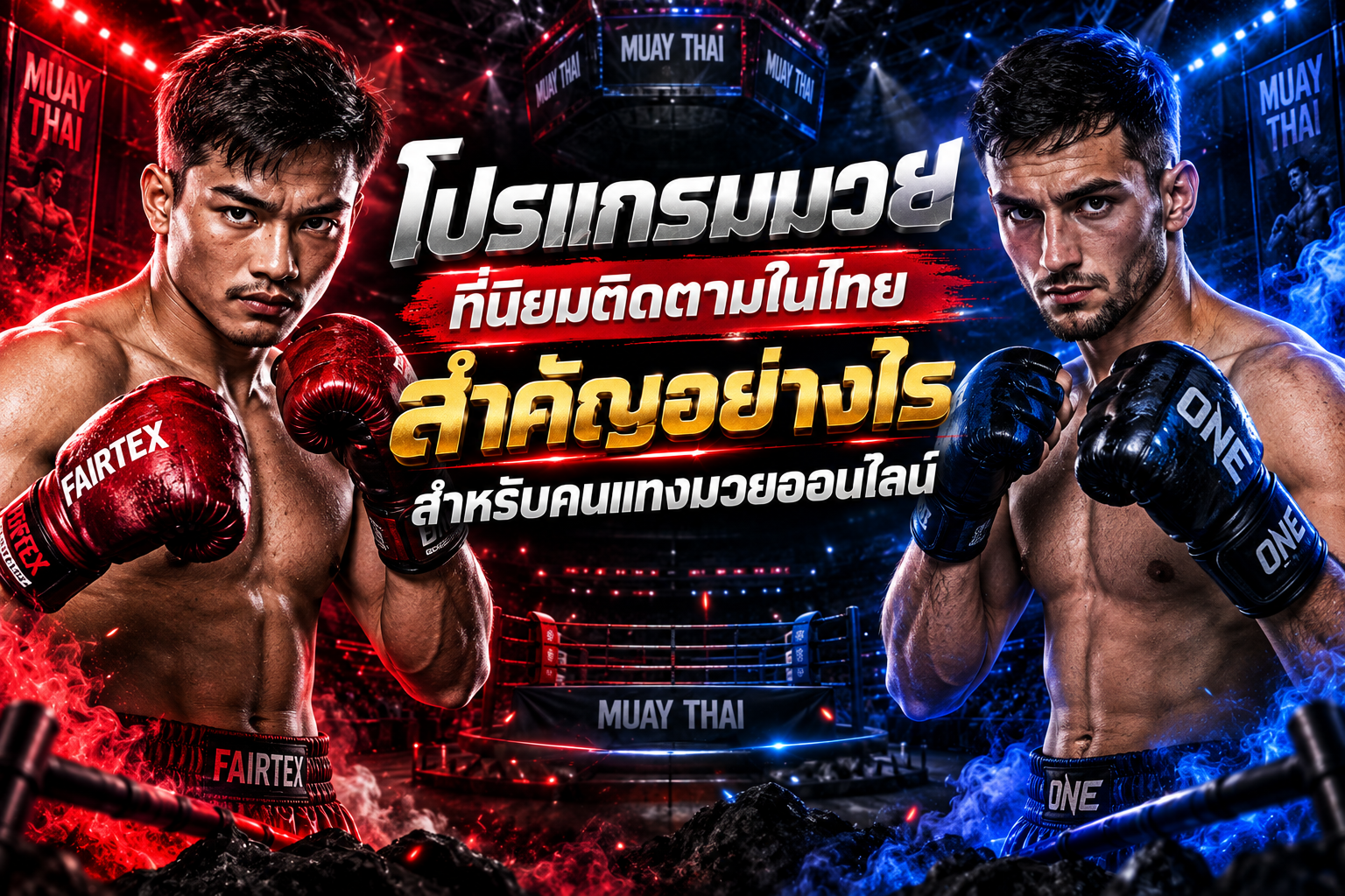 ตารางตรวจสอบโปรแกรมมวยก่อนใช้งาน